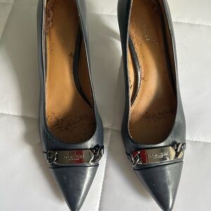 Coach Dark Gray Women's Heels